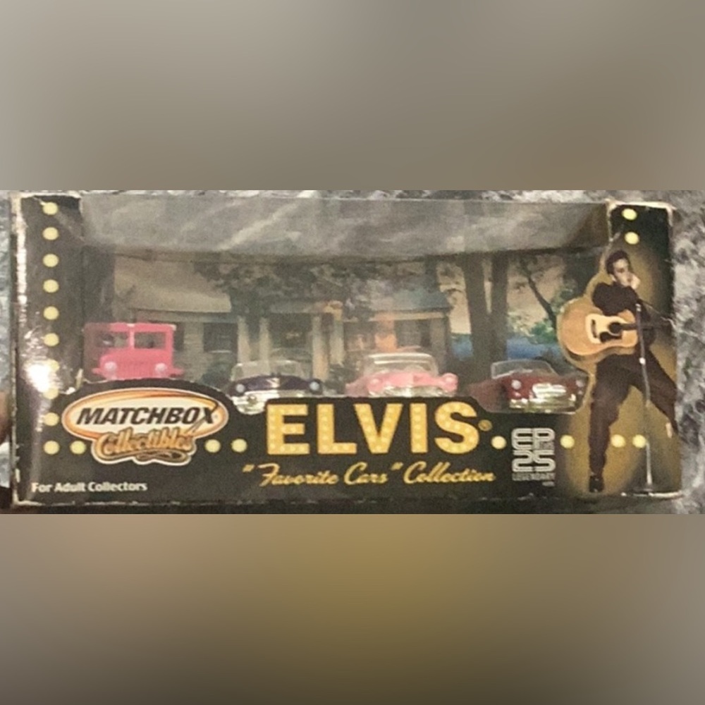 Preowned Mattel Pink and Purple Classic Car Toy Set 2001 Match Box Collectibles - Picture 3 of 16